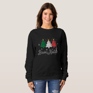 Camiseta Buon Natale Árvore de Natal Italiana