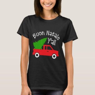 Camiseta Buon natale italian christmasy#39;toda curiosa itá