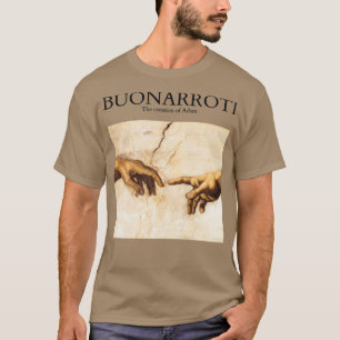 Camiseta Buonarroti Criação de Adão