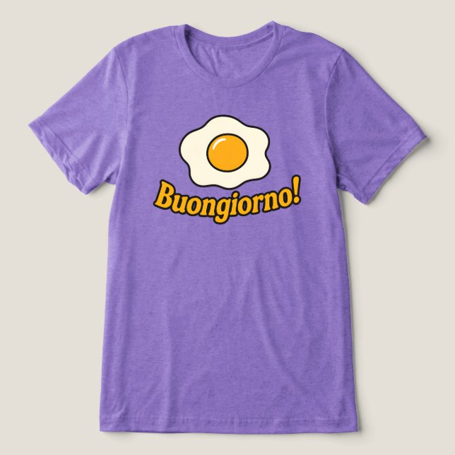 Camiseta Buongiorno! (Design frontal)
