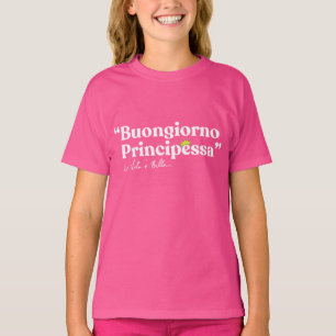 Camiseta Buongiorno Principessa