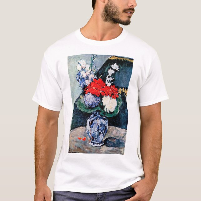 Camiseta Buquê com Little Delft, Paul Cezanne (Frente)