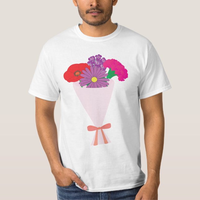 Camiseta Buquê de Flores (Frente)