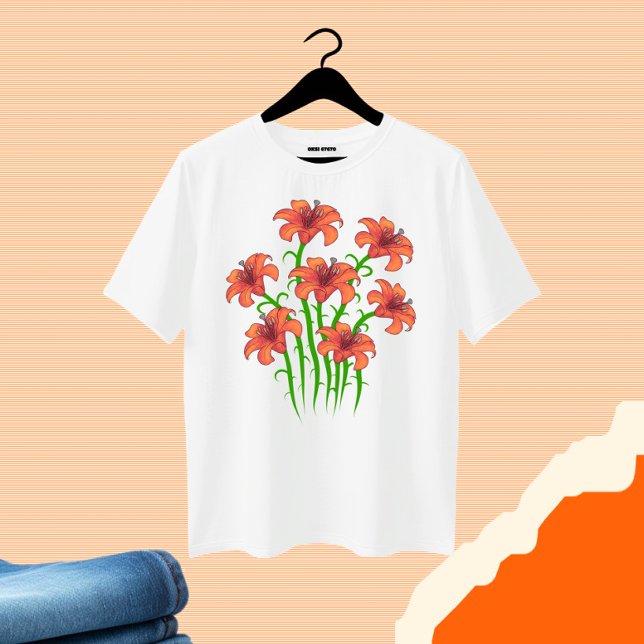 Camiseta Buquê de flores (Criador carregado)