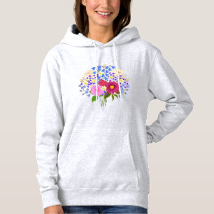 Camiseta Buquê de Flores Branco