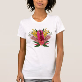 Camiseta Buquê de Flores Selvagens Australianas