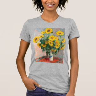 Camiseta Buquê de girassóis por Monet Impressionist