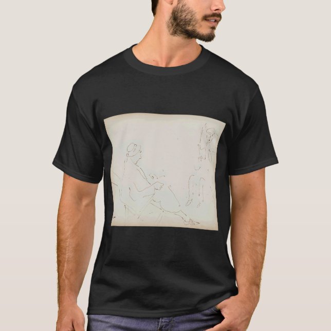 Camiseta Buquê de margaridas, calêndulas e gerânios Albert (Frente)