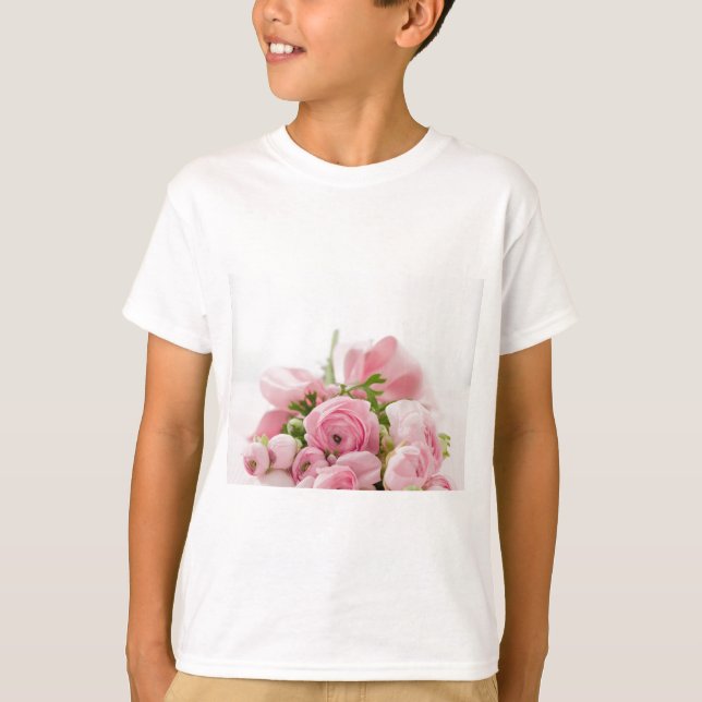 Camiseta Buquê de Rosas (Frente)