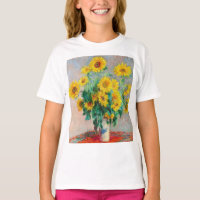 Buquê de Sunflower Claude Monet
