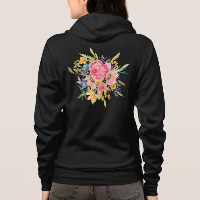 Camiseta Buquê Floral Rosa (Verso)