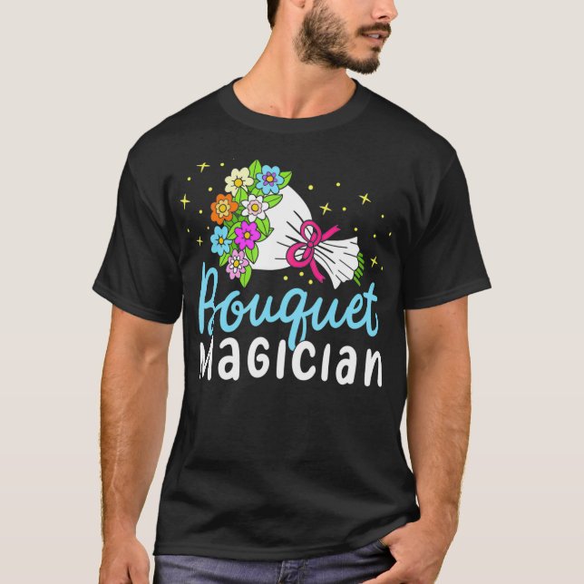 Camiseta Buquê Mágico Boca De Flores Squ Florista (Frente)