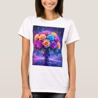 Camiseta Buquê Vibrante