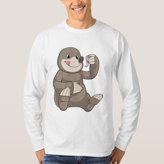 Camiseta Buraco com verme (Frente)