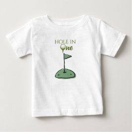 Camiseta Buraco em Um Menino Primeiro Aniversário