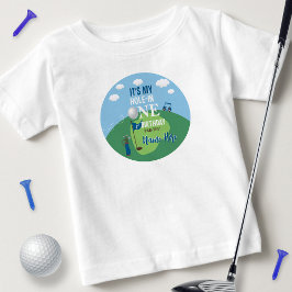 Camiseta Buraco Em Um primeiro aniversario De Golfe