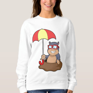 Camiseta Buraco na chuva com guarda-chuva