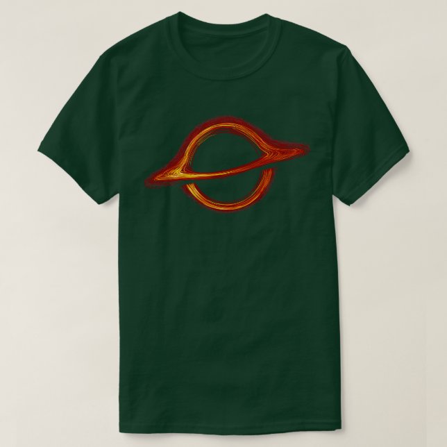 Camiseta Buraco negro (Frente do Design)