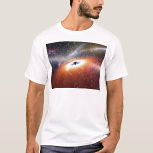 Camiseta Buraco negro maciço de NASAs