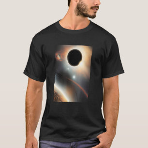 Camiseta Buraco Negro Na Ciência Da Galáxia Do Universo Ext