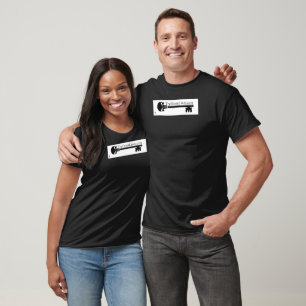 Camiseta buracos da chave do esqueleto