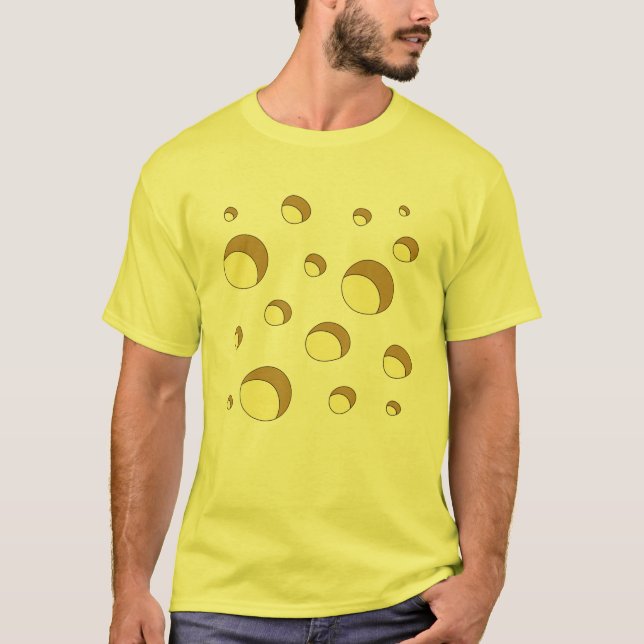 Camiseta Buracos de queijo suíço Dia de as Bruxas engraçado (Frente)