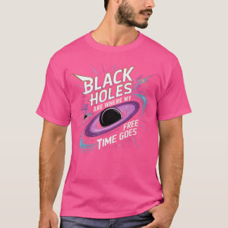 Camiseta Buracos Negros Para Geeks De Ciências De Lover Esp