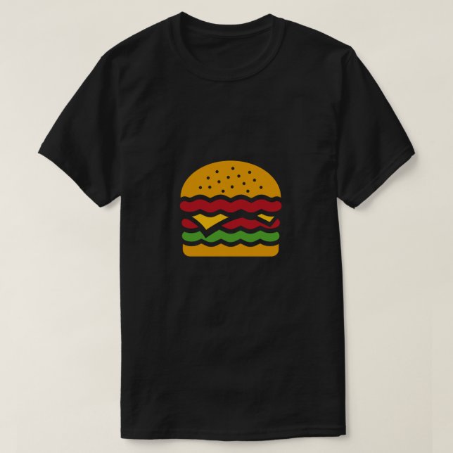 Camiseta Burger (Frente do Design)