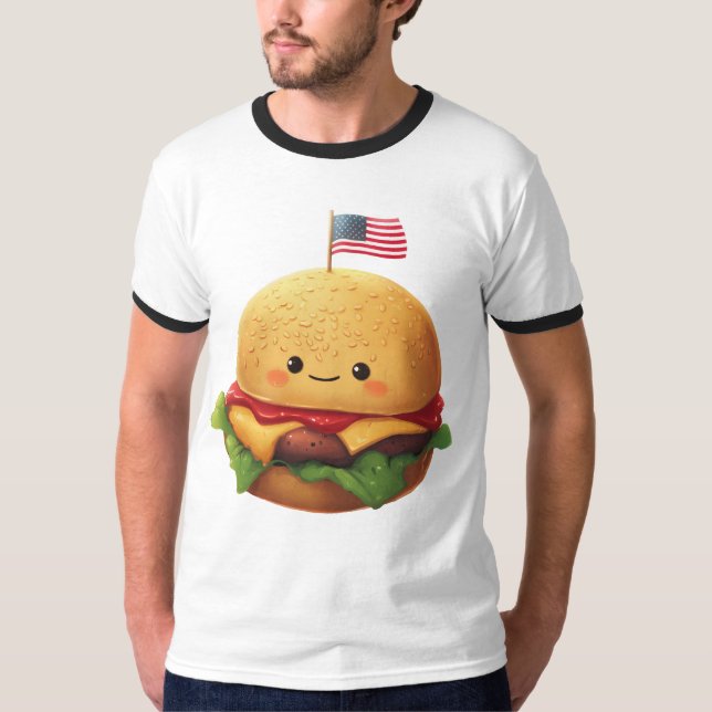 Camiseta Burger Americano (Frente)