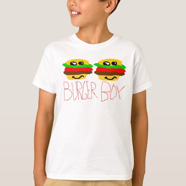 Camiseta Burger Boy (Frente)