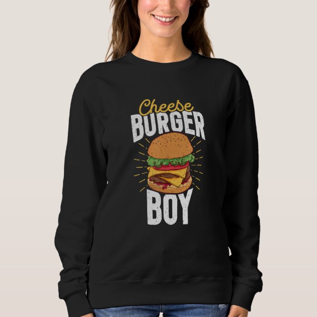 Camiseta Burger Boy Fast Comida Burger Burger (Frente)