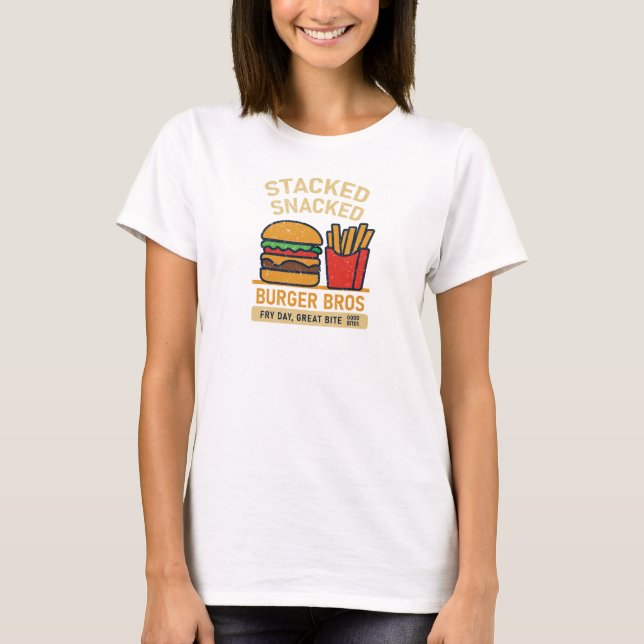 Camiseta Burger Bros (Frente)