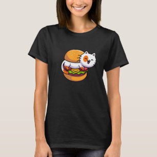 Camiseta Burger cheeseburgers hamburger fast comida snacks 
