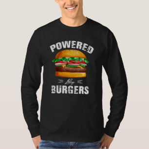Camiseta Burger cheeseburgers hamburger fast comida snacks