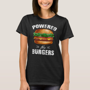 Camiseta Burger cheeseburgers hamburger fast comida snacks