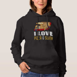 Camiseta Burger de Comida rápida Sloth Engraçada Pizza Coma