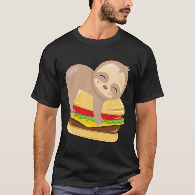 Camiseta Burger de Lama Cuta (Frente)