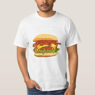 Camiseta Burger Design Para Homens