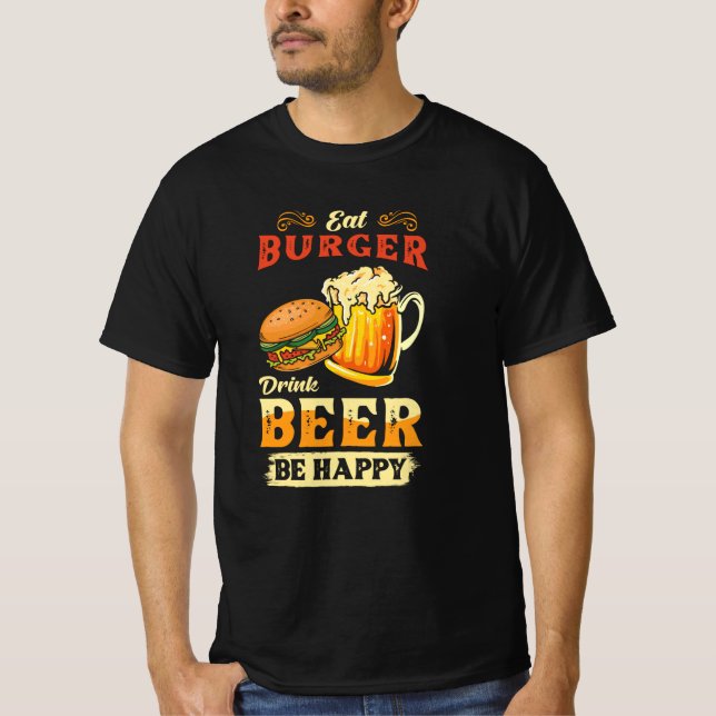 Camiseta Burger E Cerveja (Frente)