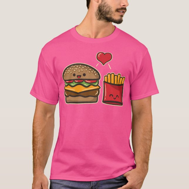 Camiseta Burger E Fries (Frente)