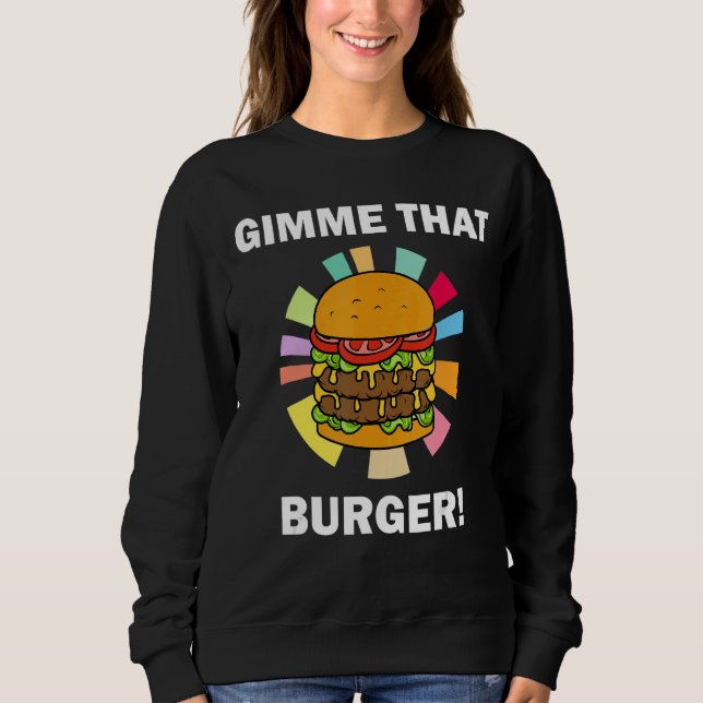 Camiseta Burger Fan Ironic Cote Me Dá Esse Burger (Frente)