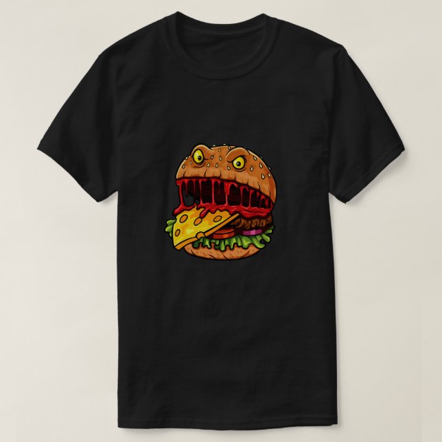 Camiseta Burger Fome (Frente do Design)