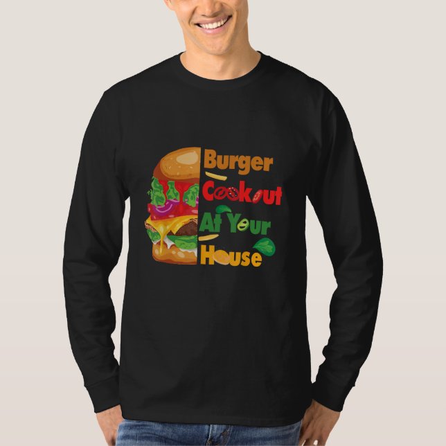 Camiseta Burger Food Day Hamburger Burger Food Day  Perfect (Frente)