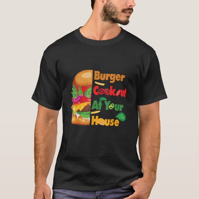 Camiseta Burger Food Day Hamburger Burger Food Day  Perfect (Frente)