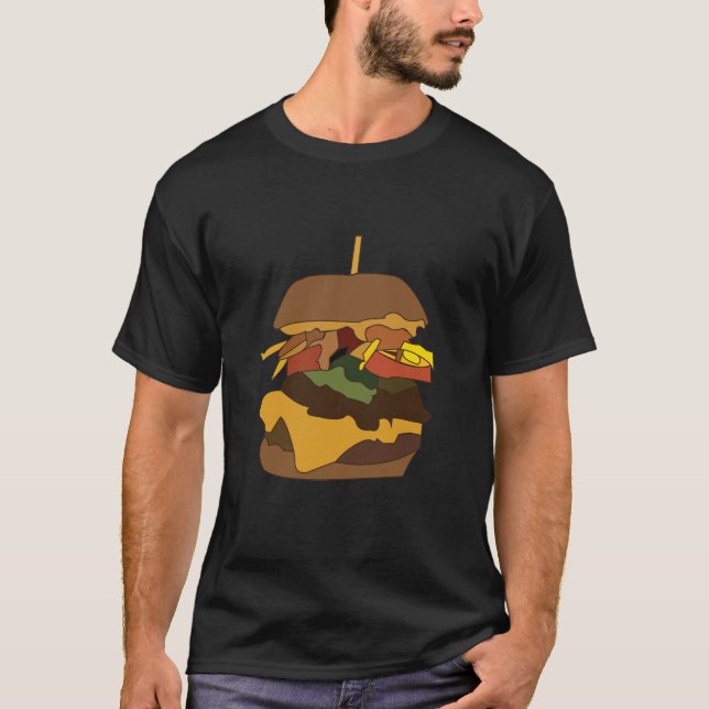 Camiseta Burger Hamburger Burger (Frente)