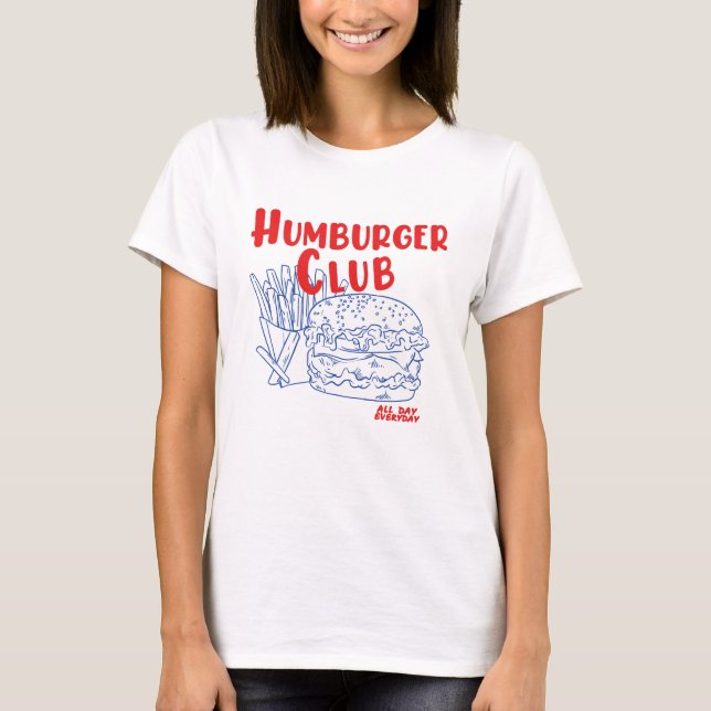 Camiseta Burger Love (Frente)