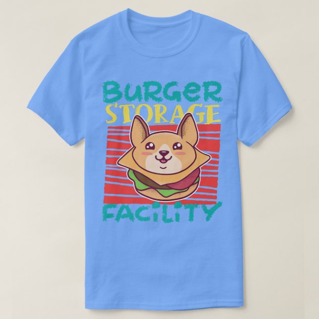 Camiseta Burger Storage Facility (Frente do Design)
