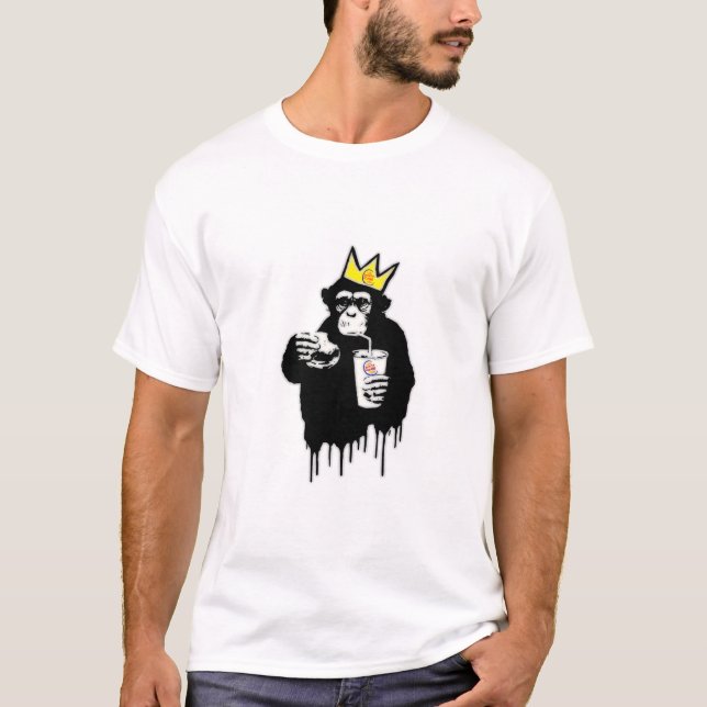 Camiseta BurgerKong Playera (Frente)