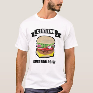 Camiseta Burgerologista certificado - Design do Burger Engr