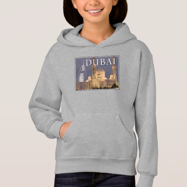 Camiseta Burj al Arab | Mesquita à Noite Dubai (Frente)